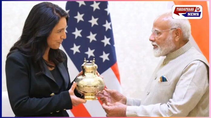 PM मोदी से मिलीं अमेरिका की राष्ट्रीय खुफिया निदेशक तुलसी गबार्ड, भारत-अमेरिका रणनीतिक साझेदारी को मजबूत करने पर हुई चर्चा