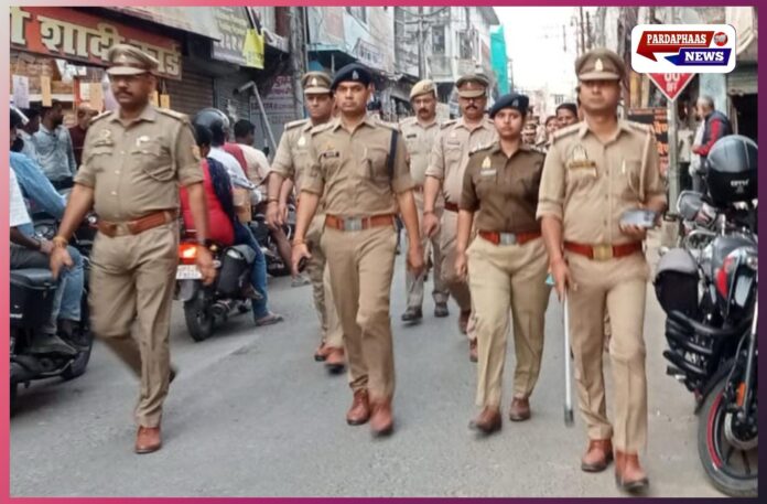 गोरखपुर में कड़ी सुरक्षा व्यवस्था: सीएम की शोभायात्रा और त्योहारों को लेकर पुलिस अलर्ट