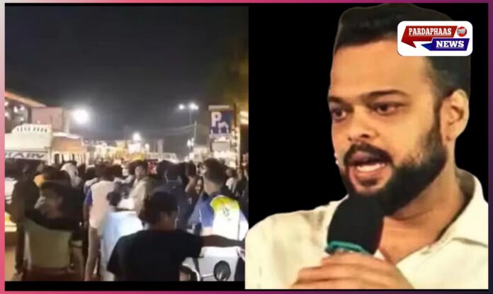 “बेटा गोवा में भिड़ा, बाप मुंबई में बवाल कर रहा!”