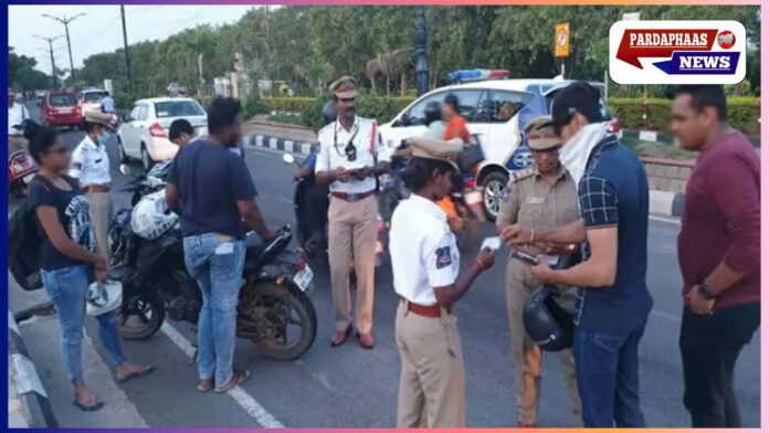 ब नहीं कटेगा मोबाइल फोटो से चालान: पारदर्शिता के लिए HHD डिवाइस अनिवार्य