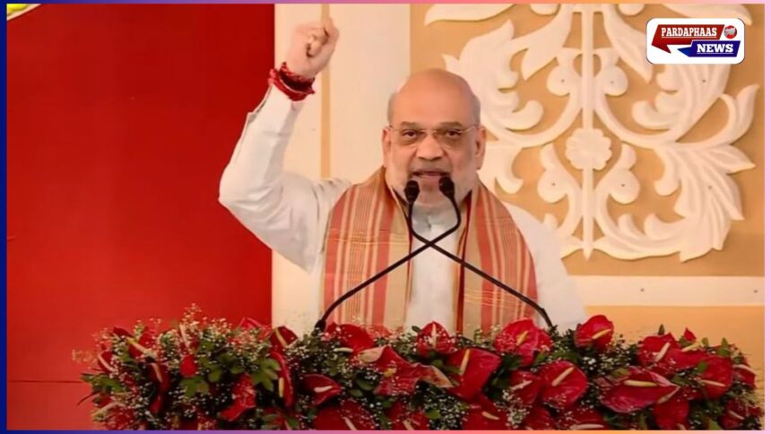 असम-मिजोरम दौरे पर गृह मंत्री अमित शाह, लाचित बरफुकन पुलिस अकादमी के पहले चरण का उद्घाटन
