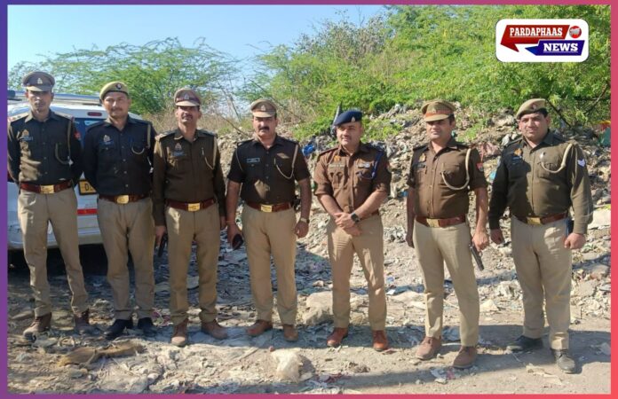 नोएडा पुलिस की बड़ी कार्रवाई: लिफ्ट देकर लूटपाट करने वाला कुख्यात बदमाश मुठभेड़ में घायल, साथी फरार