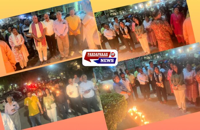“हिन्दूत्वा हलचल समिति की महायात्रा: पहलगाम से नोएडा तक मोमबत्तियों का प्रतिशोध”