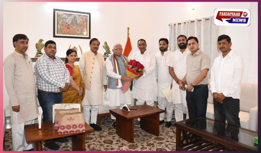 ग्रेटर नोएडा वेस्ट के विकास को मिली नई रफ्तार: केंद्रीय मंत्री मनोहर लाल खट्टर से प्रतिनिधि मंडल ने की मुलाकात, ‘ग्रेनो वेस्ट मेट्रो कॉरिडोर परियोजना’ पर हुई अहम चर्चा