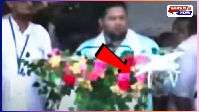 पटना के गांधी मैदान में तेजस्वी यादव की रैली में बड़ा सुरक्षा चूक — मंच से टकराया ड्रोन, बाल-बाल बचे नेता, जांच जारी