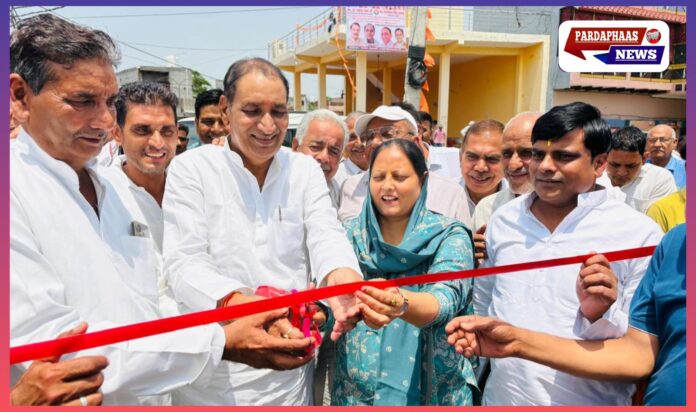 तेजपाल नागर की सक्रियता लाई रंग: ग्राम खटाना–धीरखेड़ा मार्ग पर गंगा नहर पर पुल निर्माण कार्य का शुभारंभ