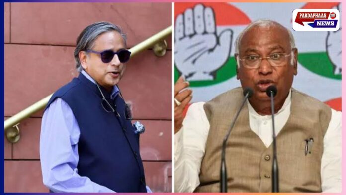 खरगे का थरूर पर तंज – ‘हमारे लिए देश पहले, कुछ के लिए मोदी पहले!’