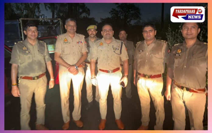 नोएडा मुठभेड़: सेक्टर-39 पुलिस की कार्रवाई में एक बदमाश घायल, पांच गिरफ्तार; भारी मात्रा में चोरी का माल बरामद
