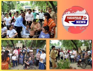 विश्व पर्यावरण संरक्षण दिवस पर दिव्यांग बच्चों और नोएडा पुलिस ने मिलकर चलाया पौधारोपण अभियान, समाज को दिया हरियाली और संवेदना का संदेश
