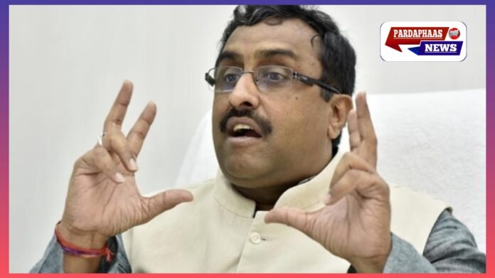 BJP–RSS मतभेद की अफवाहों पर आरएसएस का नकारात्मक करारा बयान: राम माधव ने कहा — “दोनों एक ही वैचारिक परिवार के सदस्य हैं”