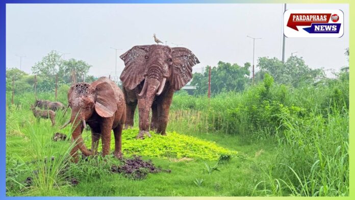 नोएडा का नया ग्रीन ऐट्रैक्शन — जंगल ट्रेल पार्क: “Waste to Wildlife” से नाइट-सफारी तक, शहर में मिलेगा जंगल जैसा अनुभव