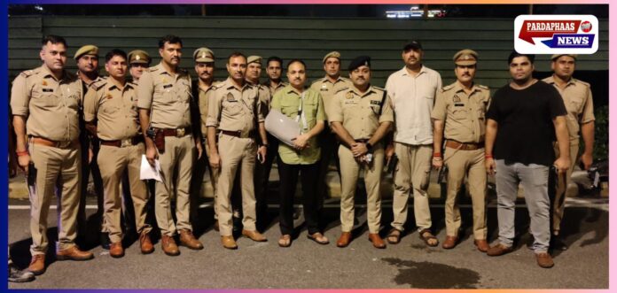 नोएडा सेक्टर-20 पुलिस और लुटेरों के बीच मुठभेड़: कुख्यात स्नैचर हरिश्चंद्र उर्फ हरिया गिरफ्तार, दर्जनों मामलों में वांछित