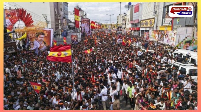 करूर भगदड़: NDA का प्रतिनिधिमंडल पहुँचा, परिजनों से मिलकर जुटायी जानकारी — 41 की मौत, करीब 60 घायल