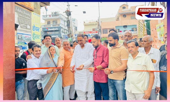 दादरी विधायक तेजपाल नागर जी के प्रस्ताव पर मुख्यमंत्री अल्पविकसित/मलिन बस्ती योजना के तहत दादरी नगर में बहुप्रतीक्षित विकास कार्यों का शुभारंभ