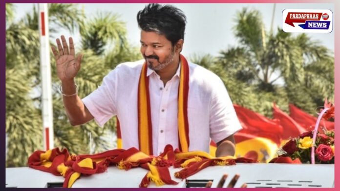 थलपति विजय का सीएम स्टालिन पर करारा वार, बोले – “2026 में मुकाबला सिर्फ़ TVK और DMK के बीच होगा, जीत 100% हमारी होगी”