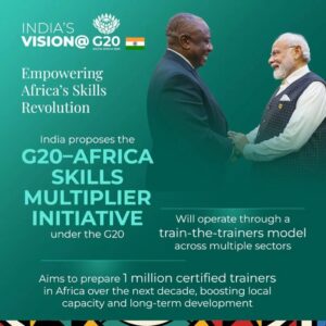 <blockquote class="twitter-tweet"><p lang="en" dir="ltr">Spoke at the first session of the G20 Summit in Johannesburg, South Africa, which focussed on inclusive and sustainable growth. With Africa hosting the G20 Summit for the first time, NOW is the right moment for us to revisit our development parameters and focus on growth that is… <a href="https://t.co/AxHki7WegR">pic.twitter.com/AxHki7WegR</a></p>— Narendra Modi (@narendramodi) <a href="https://twitter.com/narendramodi/status/1992175772493361299?ref_src=twsrc%5Etfw">November 22, 2025</a></blockquote> <script async src="https://platform.twitter.com/widgets.js" charset="utf-8"></script>