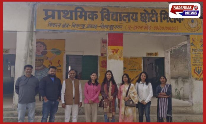 EMCT ने छोटी मिलक प्राथमिक विद्यालय में आयोजित किया रंग-बिरंगा आर्ट-और-दिया मेकिंग कार्यक्रम