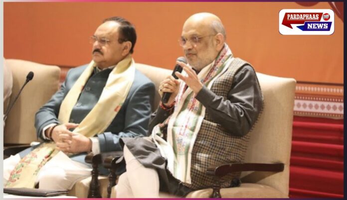 बिहार विधानसभा चुनाव में NDA की ऐतिहासिक जीत के बाद BJP की रणनीति बैठक, अमित शाह बोले – “अब तैयारी बंगाल की लड़ाई की”