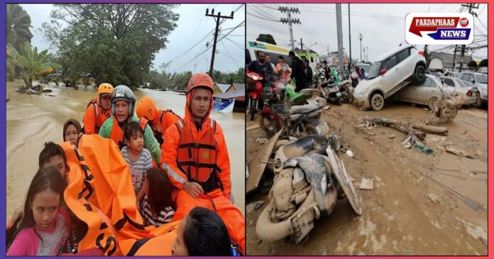 ट्रॉपिकल तूफानों ने मचाई तबाही: दक्षिण-पूर्व एशिया में भारी बारिश ने जीवन ठप किया