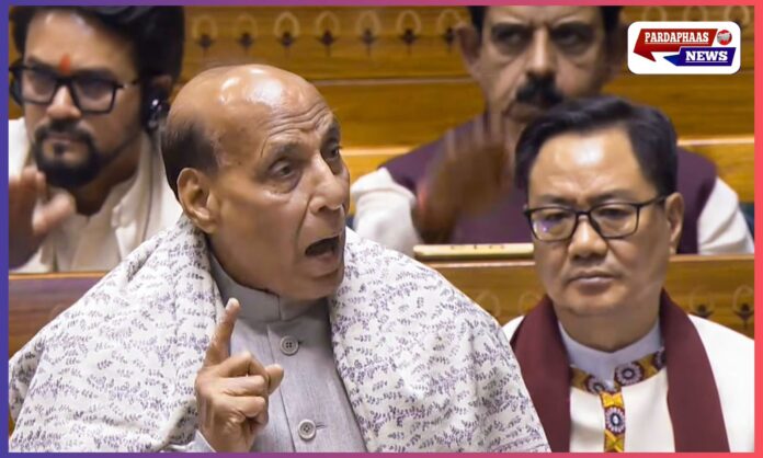 राजनाथ सिंह ने लोकसभा में विपक्षी सदस्य की टिप्पणी पर जताई कड़ी नाराजगी; वंदे मातरम् पर दिया विस्तृत बयान