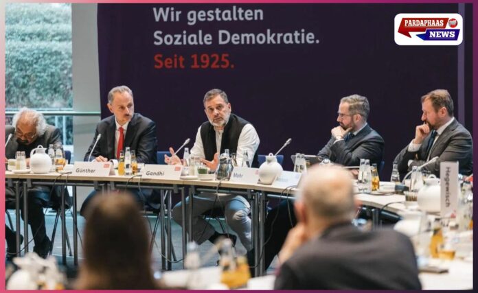 जर्मनी में राहुल गांधी का बड़ा बयान: ‘प्रोडक्शन चीन को सौंपकर लोकतंत्रों ने अपनी नौकरियां गंवाईं’