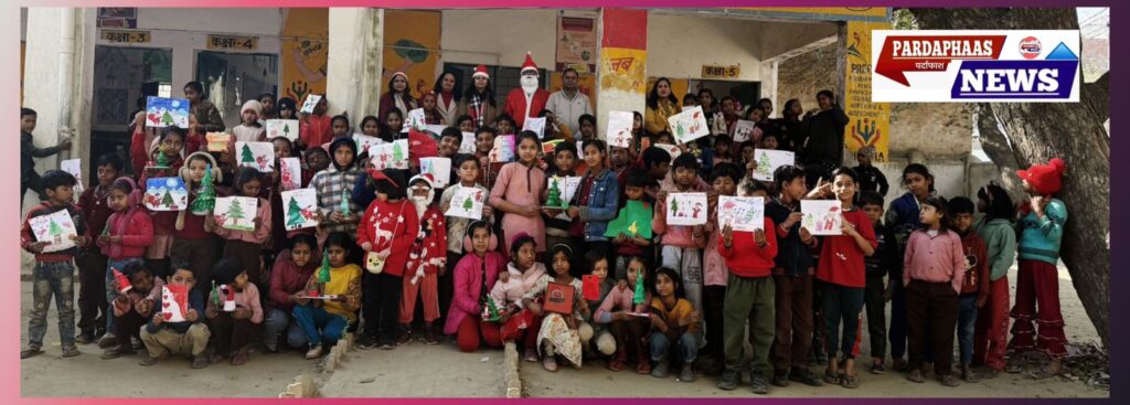 सांता क्लॉज़ संग बच्चों ने साझा किए अपने सपने, ईएमसीटी ने विश लिस्ट पूरी करने का दिया भरोसा