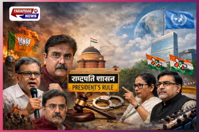 पश्चिम बंगाल में राष्ट्रपति शासन की आशंका! BJP सांसद अभिजीत गंगोपाध्याय के बयान से सियासी तूफान, TMC का तंज—‘संयुक्त राष्ट्र चले जाएं’