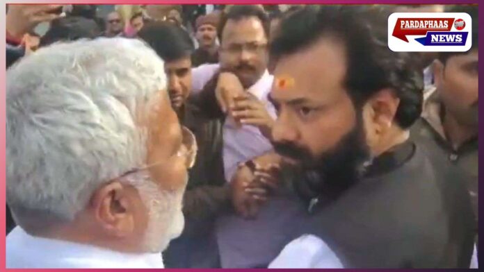 पानी को लेकर बीजेपी में टकराव: महोबा में विधायक बृजभूषण राजपूत ने जलशक्ति मंत्री स्वतंत्र देव सिंह को घेरा, बोले– “आपकी योजना पूरी तरह विफल”