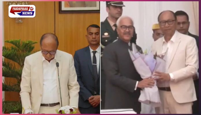 मणिपुर में राष्ट्रपति शासन समाप्त, युमनाम खेमचंद बने नए मुख्यमंत्री