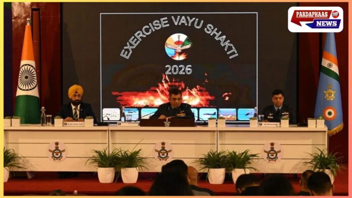 पोखरण में गरजेगी भारतीय वायुसेना: ‘वायुशक्ति-26’ में दिखेगा राफेल से तेजस तक का दम, मल्टी-डोमेन ऑपरेशंस की ताकत का प्रदर्शन