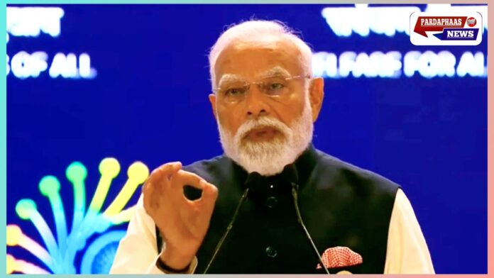 इंडिया AI इम्पैक्ट समिट 2026 का भव्य आगाज़: पीएम मोदी ने भारत मंडपम से दिया ‘मानव-केंद्रित AI’ का वैश्विक संदेश