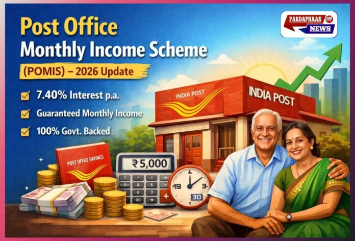 सरकारी गारंटी के साथ कमाई का सुनहरा मौका: पोस्ट ऑफिस MIS में निवेश करें और 5 साल तक पाएं तय मासिक ब्याज