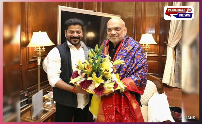 IPS अधिकारियों की कमी पर केंद्र से मदद की गुहार: ए रेवंत रेड्डी ने Amit Shah से बढ़ाने को कहा कैडर