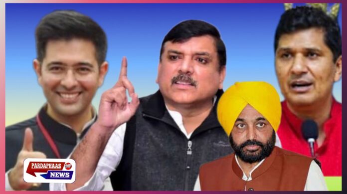 AAP में बढ़ी अंदरूनी कलह: राघव चड्ढा की टिप्पणी के बाद नेताओं का पलटवार, ‘पार्टी लाइन’ पर तीखी बहस