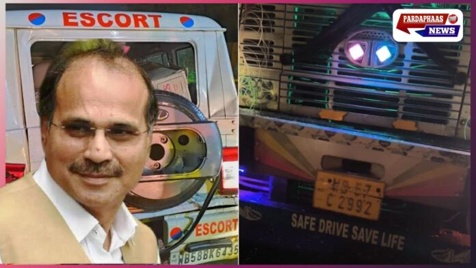 मुर्शिदाबाद में हादसा या साजिश? अधीर रंजन चौधरी के काफिले की गाड़ी को ट्रक ने मारी टक्कर, कई घायल