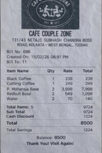 डेटिंग ऐप पर ‘लव’ का लालच, कैफे में ‘लूट’ का बिल—कोलकाता में ₹8500 की डेट ने खोली डिजिटल ठगी की पोल