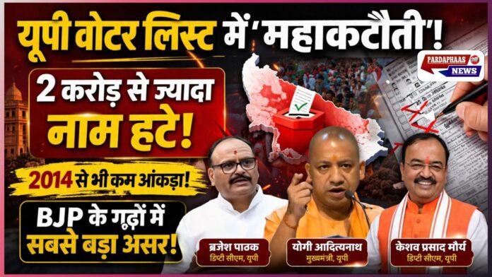 उत्तर प्रदेश में SIR के बाद मतदाता सूची से 2 करोड़ से अधिक नाम कटे, बीजेपी सीटों पर ज्यादा असर; विपक्ष ने उठाए सवाल