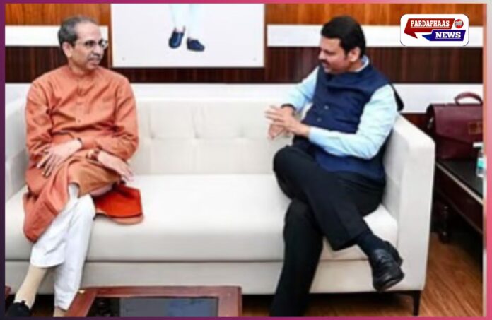 महाराष्ट्र में सियासी भूचाल के संकेत? उद्धव ठाकरे की आधी रात मुख्यमंत्री देवेंद्र फडणवीस से मुलाकात की चर्चा, विधान परिषद चुनाव से पहले बढ़ी हलचल