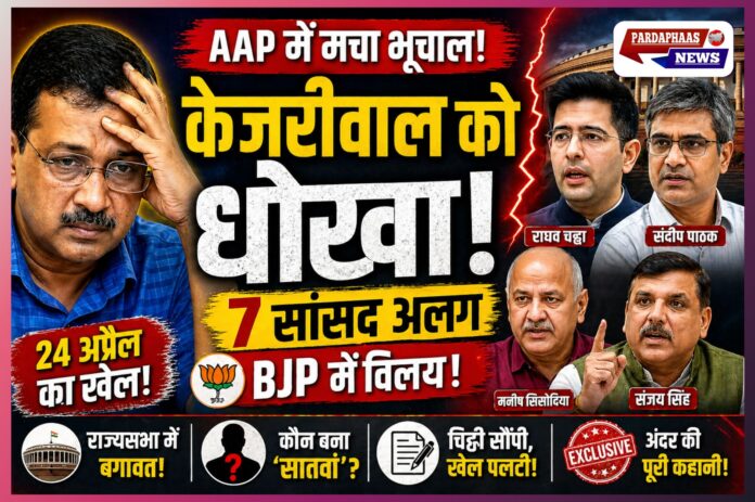 राजनीति के अखाड़े में अरविंद केजरीवाल को उसी चेहरे ने झटका दे दिया, जिसे वह संगठन का ‘चाणक्य’ मानते थे — संदीप पाठक।