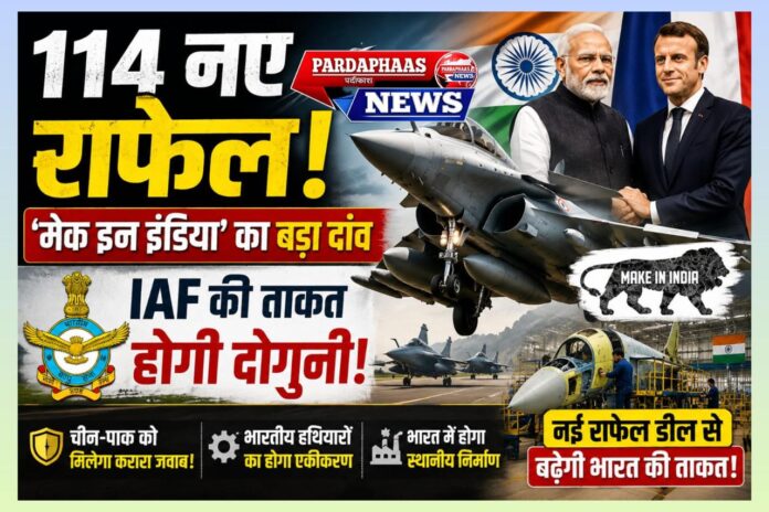 नई राफेल डील में 'मेक इन इंडिया' की ताकत, भारतीय वायुसेना को मिलेगी नई उड़ान
