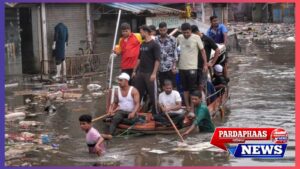 देश पर बारिश का महाकहर: कहीं डूबी दिल्ली, कहीं बहा महाराष्ट्र, कहीं टूटे पहाड़