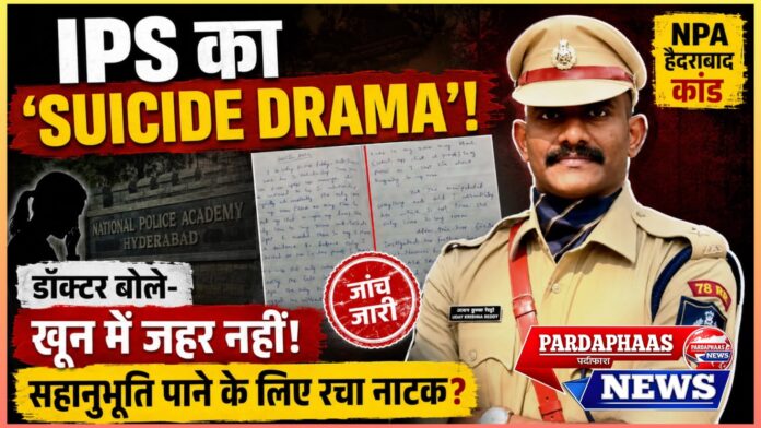 NPA में ट्रेनी IPS पर यौन उत्पीड़न के आरोप: 'सुसाइड ड्रामा' के दावे से केस में नया मोड़, मोबाइल डेटा और CCTV से खुलेगा सच