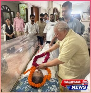 कलराज मिश्रा की पत्नी सत्यवती मिश्रा का निधन, नोएडा में शोक की लहर; दोपहर 1 बजे निकलेगी अंतिम यात्रा