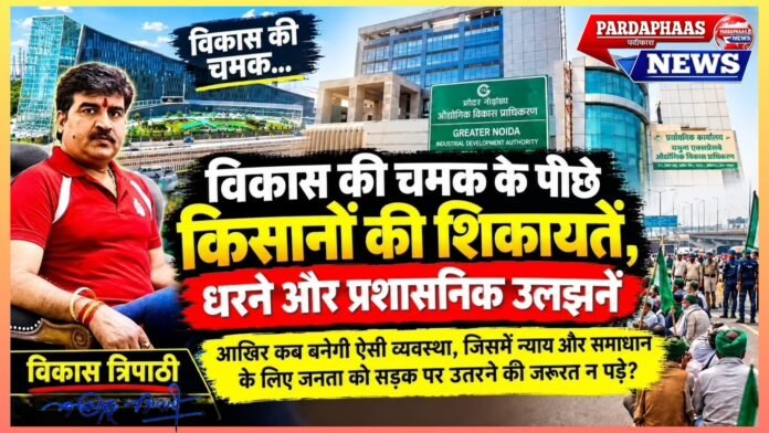 विकास की चमक के पीछे किसानों की शिकायतें, धरने और प्रशासनिक उलझनें; आखिर कब बनेगी ऐसी व्यवस्था, जिसमें न्याय और समाधान के लिए जनता को सड़क पर उतरने की जरूरत न पड़े?